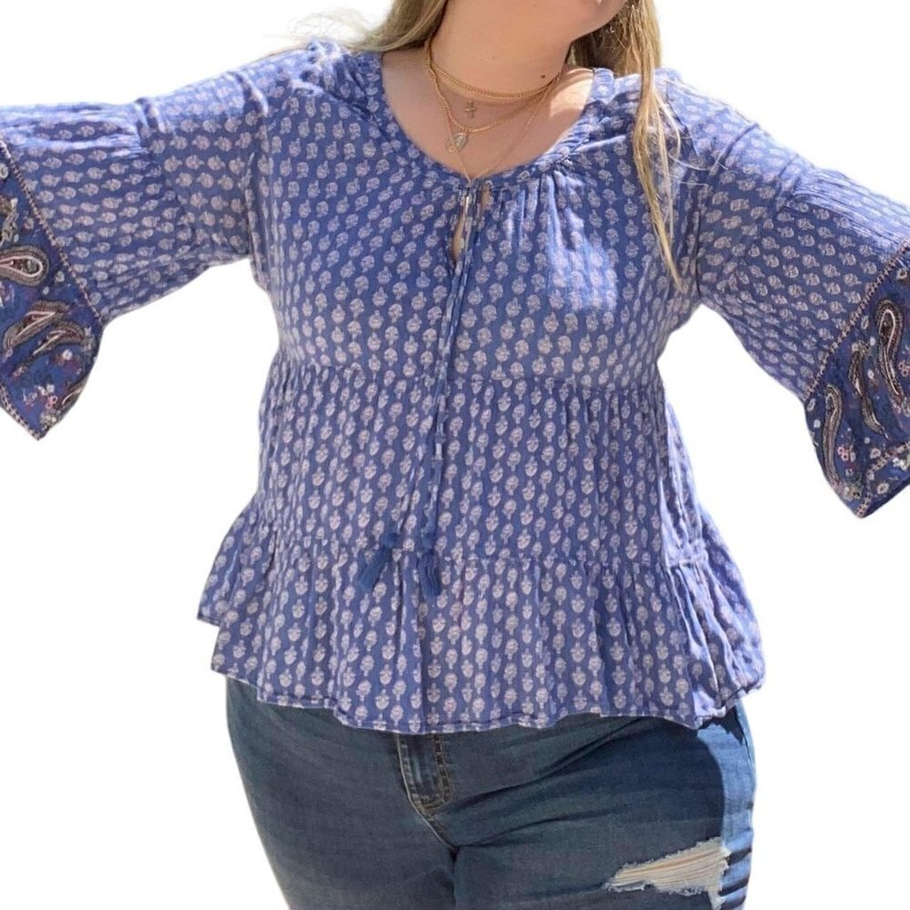 American Eagle Boho Top Size XL